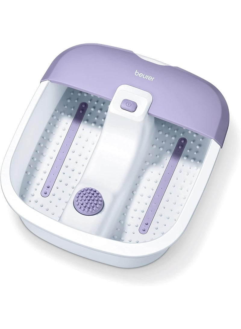 Beurer FB 12 Foot Spa | Relaxing Foot Bath with Vibration & Bubble Massage, Temperature Control, and Reflexology - Image 1